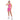 High Rise Short Leggings Pink