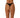 Bottom de Bikini sin Elástico Alegra Negro Beige