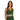 Solange Green V-Neck Sports Top