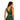 Solange Green V-Neck Sports Top