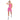 Pink High Waist Biker