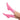 Bi-pack Pink And White Socks